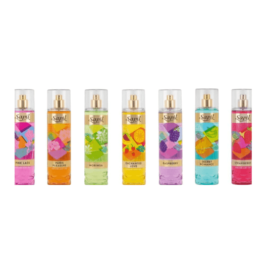 Sapil Women's Body Mist Spray Bundle 236ml (Pack of 7)