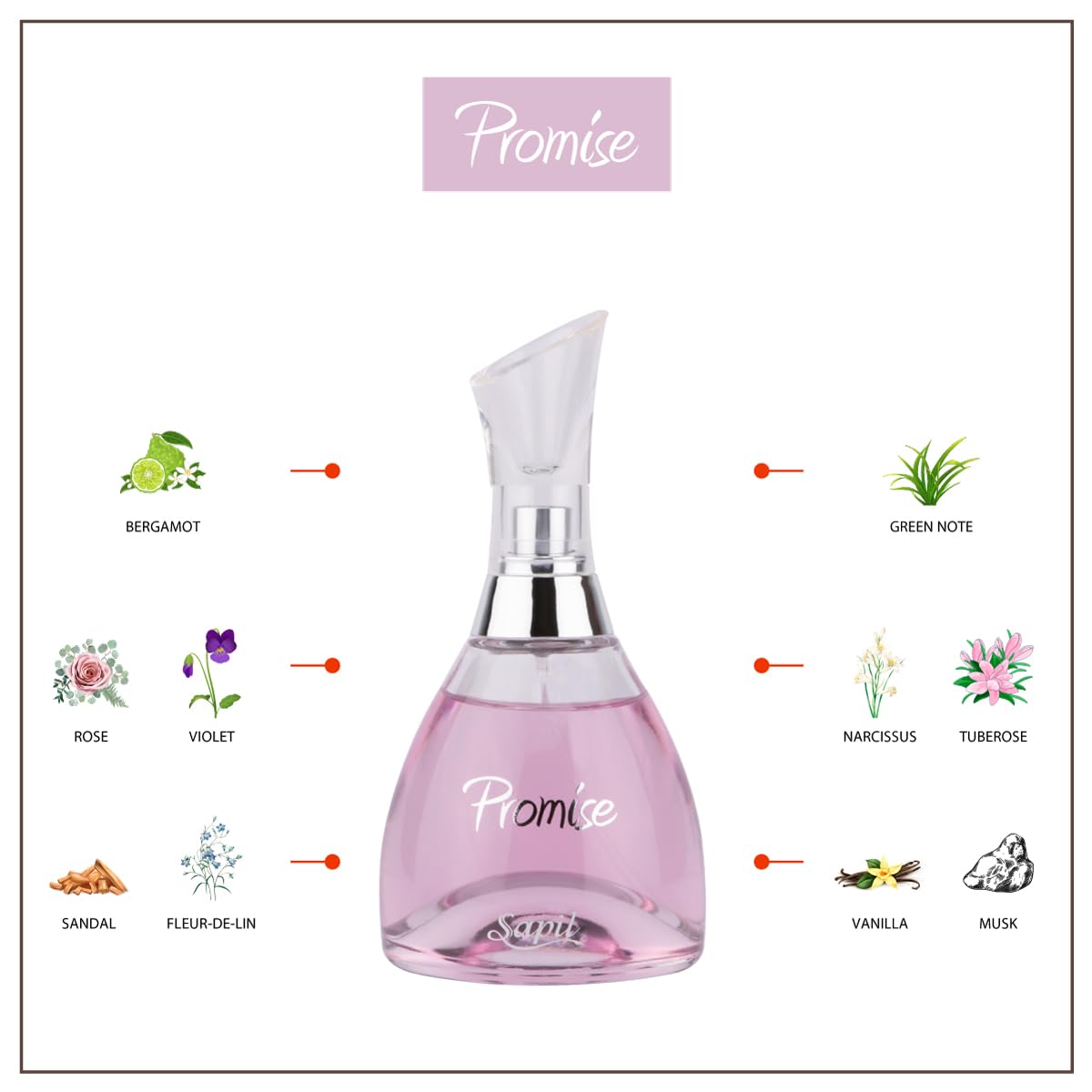 Sapil Promise for Women 100ml - Eau de Parfum