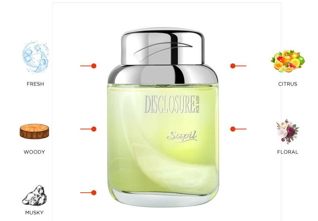 Sapil Disclosure for Men 100ml - Eau de Toilette