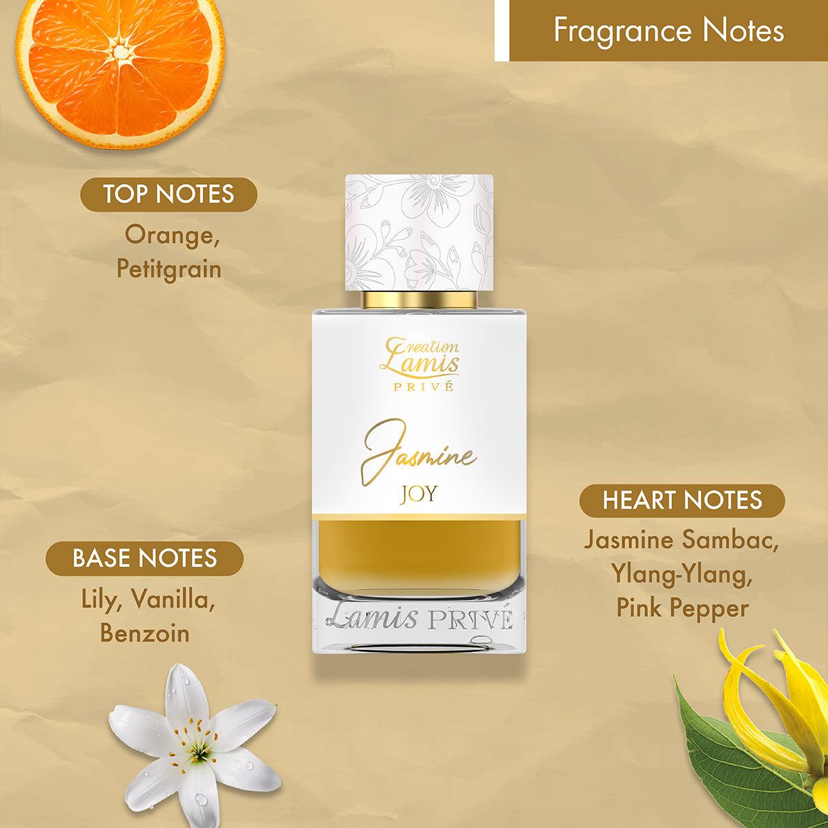 Creation Lamis Prive Jasmine Joy 100ml – Eau de Parfum